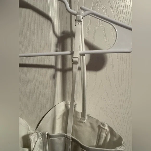 SKIMS  Woven Shine Corset Mini Dress Small - Picture 12 of 13